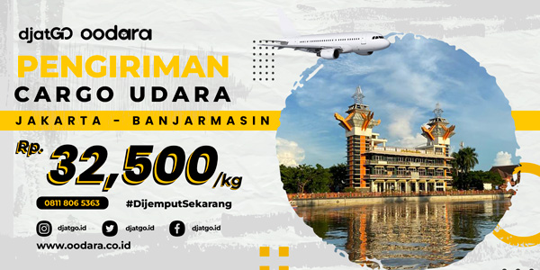 cargo udara jakarta banjarmasin