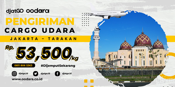 cargo udara jakarta tarakan