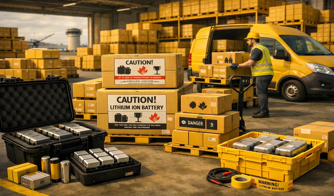 Kirim Baterai via Udara