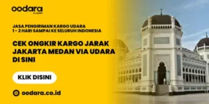 Cek Ongkir Kargo Jarak Jakarta Medan Via Udara Di Sini