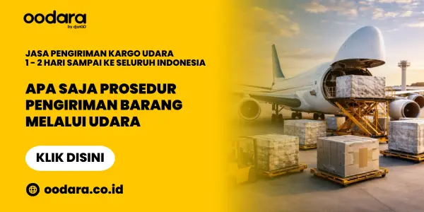 pengiriman barang melalui udara
