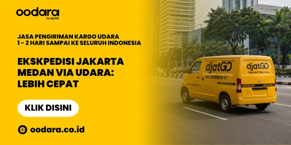 Ekspedisi Jakarta Medan Via Udara