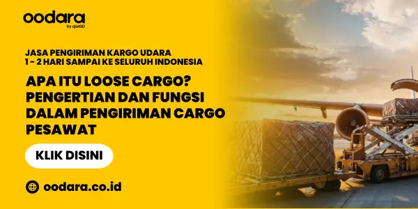 Apa Itu Loose Cargo Pengertian dan Fungsi Dalam Pengiriman Cargo Pesawat