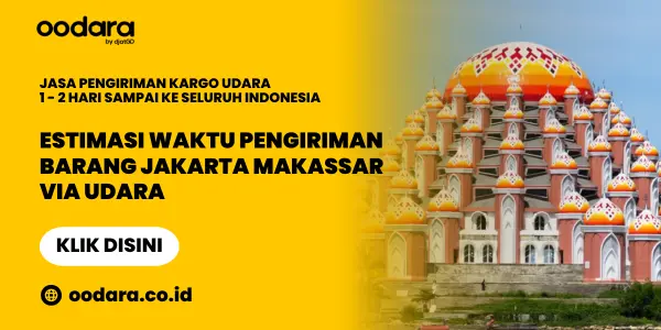 Estimasi Waktu Pengiriman Barang Jakarta Makassar Via Udara