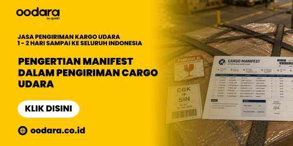 Pengertian Manifest Dalam Pengiriman Cargo Udara